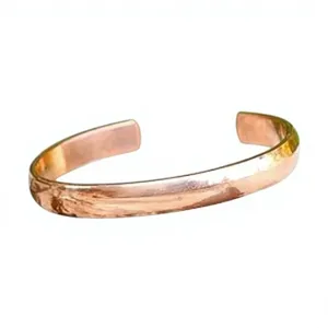 Pulsera de Cobre Terapéutica de Lujo con Diseño Celestial Sunburst, Hecha a Mano y Grabada, Joyería de Moda Premium - Product Image 6