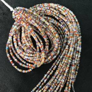 ลูกปัดหินทรงกลมหลายเหลี่ยม ขนาด 3 มม. หลายสี หลายประกาย ได้รับการรับรองจาก IGI เกรด AA แท้ 100% สำหรับทำเครื่องประดับ - Product Image 6