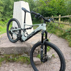 Bicicletta Elettrica da Montagna Amflow PR Carbon 800wh con Batteria Rimovibile, Nuova E-Bike con Motore Avinox M2, <span class=keywords><strong>MTB</strong></span> Elettrica - Product Image 6