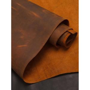 Cuero de Búfalo 100% Original Color Marrón, Lámina de Cuero Puro para Fabricación de Bolsos, Cinturones y Calzado, Proveedor de Cuero de Primera Calidad - Product Image 1