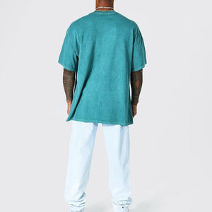T-shirts Homme Oversize de Luxe Personnalisés de Haute Qualité, 100% Coton, Épaules Tombantes, Grammage Lourd, Imprimés, Col Rond, Manches Courtes - Product Image 3