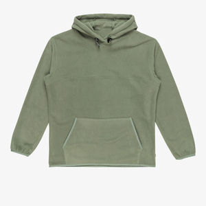 Mens Plush Fleece Hoodie Warm Winter Pullover Casual Leisure Outdoor Gym Street Style Custom Garment Manufacturer Wholesale - Product Image 4