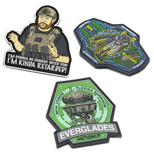 OEM ODM High Quality Eco PVC Rubber Emblem for Sportswear Flexible <b>Sew</b> On Rubber <b>Badge</b> with Custom Shape Design - Product Image 5