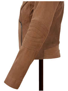 Chaqueta de Cuero para Mujer, Chaqueta de Invierno Ecológica Ligera de Piel de Oveja de Primera Calidad, Chaquetas para Mujer - Product Image 6