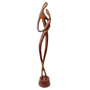 Escultura Moderna Abstracta, Objeto Decorativo para Mesa, Accesorios para el Hogar y la Oficina, Decoración Dorada, Soporte de Arco Metálico Semicircular - Product Image 6