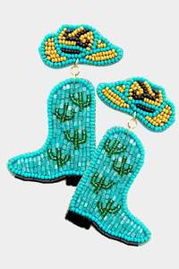 ต่างหูห้อยประดับลูกปัดทำมือสุดหรู เครื่องประดับแฟชั่นสำหรับผู้หญิง ราคาถูก - Product Image 6