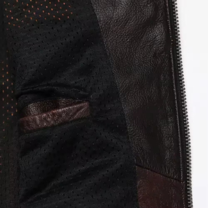 Chaleco de Invierno de Lona y Cuero Transpirable con Color Personalizado, Servicio OEM, Diseño Táctico para Exteriores, Material Duradero - Product Image 6