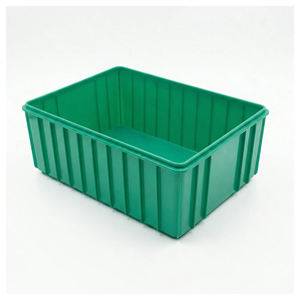 OEM Custom PP Plastic <b>Storage</b> Crate <b>Stackable</b> Workshop Parts <b>Box</b> - Product Image 4