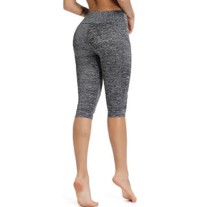 Pantalones de Yoga de Cintura Alta para Mujer, Leggings Capri, Largo Completo, Elásticos en Cuatro Direcciones, Spandex/Nylon, Ropa Deportiva para Gimnasio, Entrenamiento y Yoga - Product Image 6