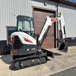 Powerful Bobcat E42 mini <b>excavator</b> designed for superior digging strength enhanced maneuverability and all day operator comfort - Product Image 5