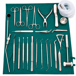 Kit d'instruments chirurgicaux dentaires de haute qualité certifiés CE Golden Industries, autoclavables, résistants à la rouille, durables, professionnels, pour soins bucco-dentaires - Product Image 1