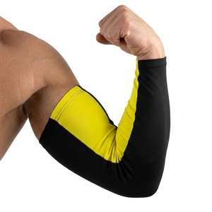 Manguito de compresión unisex elástico y transpirable de marca privada para codo, ideal para entrenamiento, fitness y deportes, 100% poliéster para gimnasio. - Product Image 6