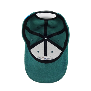 Gorra de Béisbol de Alta Calidad con Bordado en Corduroy, 6 Paneles, Estilo Dad Hat, Logotipo Bordado, Hebilla Dorada/Cobre, Casual para Hombre - Product Image 5