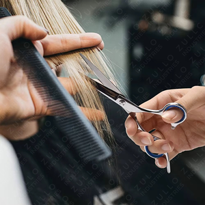 New 2026 High Quality Hair Cutting Barber Scissors Unique Design Stainless Steel Professional Salon Shears <b>Tool</b> - Product Image 5