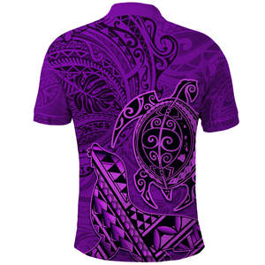 Short Sleeves Slim Fit <b>100</b>% <b>Polyester</b> Polynesian Polo <b>Shirt</b> with Custom logo Man Clothes Polo T-<b>shirt</b> - Product Image 5