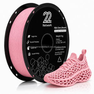 Filament PEBA 22Network 1,75 mm 1 kg Shore 90A Ultra Léger Haute Résilience pour Semelles Intermédiaires de Chaussures - Fleur de Cerisier - Product Image 1
