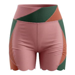 Shorts de yoga taille haute pour femmes, séchage rapide, extensibles, pour le fitness et la course à pied - Product Image 1