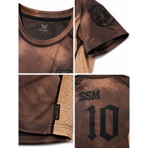 Ensemble d'uniformes de football personnalisés pour hommes, 100 % polyester, manches longues, tenue d'équipe, kit de match et d'entraînement OEM, marque privée, tailles 5XL et 6XL - Product Image 4