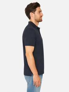Camisetas de Golf de Algodón y Poliéster al por Mayor, Tejido Sólido para Camisas, Logotipo Bordado, Alta Calidad, Secado Rápido, Talla Personalizada, Manga Corta - Product Image 6