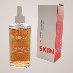 Suero facial Skinbolic coreano K-Beauty Gold Capsule Serum 45ml x 3 Hecho en Corea Set facial unisex para el cuidado de la piel - Product Image 4