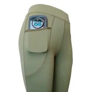 Leggings de sport sans couture taille haute pour femme, effet push-up et galbant fessier, grandes tailles - Product Image 4