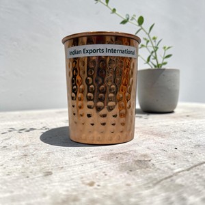 Vaso de Cobre Puro Martillado (Cobre puro certificado) - Product Image 1