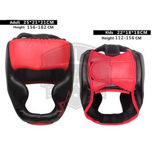 Protège-tête de boxe professionnel en cuir haut de gamme, le plus vendu, pour l'entraînement MMA, conception protectrice réglable, vente en gros à bas prix - Product Image 6
