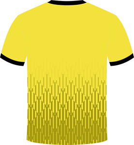 T-shirts de sport unisexes à imprimé géométrique par transfert thermique, en polyester respirant, col en V, manches courtes, été - Product Image 3