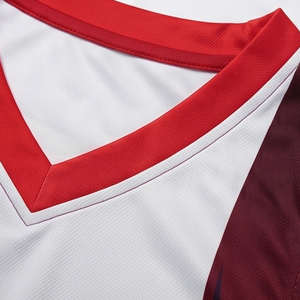 Camiseta de Netball para Hombre al por Mayor, Ropa Deportiva Sublimada de Manga Larga, Camiseta de Netball para Hombre, Camiseta de Entrenamiento con Cuello en V - Product Image 3