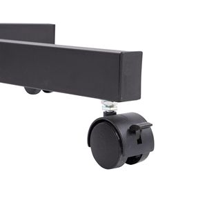 Support TV mobile réglable en hauteur pour téléviseurs LED/LCD/OLED de 23 à 60 pouces, étagère multimédia, support de sol pour téléviseur - Product Image 2