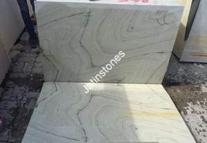 Panneau de marbre beige Katni avec veines crème claires pour mur d'accentuation, revêtement de sol de hall, revêtement mural de salle de bain, dalle décorative et carrelage - Product Image 6