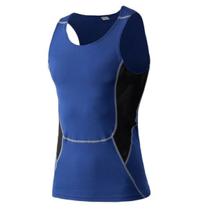 Débardeur de sport personnalisé en polyester respirant pour hommes, avec logo sur mesure, idéal pour la musculation et le fitness – Nouveau design disponible en ligne - Product Image 4