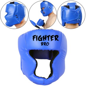 หมวกป้องกันศีรษะสำหรับชกมวย MMA ทำจากหนังเทียม ทนทาน เหมาะสำหรับการฝึกซ้อมมวยไทย - Product Image 3