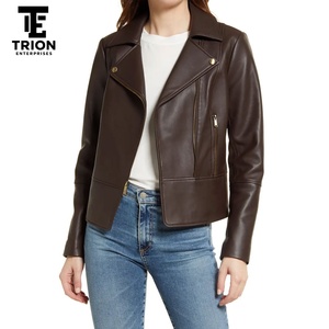 Chaqueta de Cuero para Mujer, Nueva Colección, Alta Calidad, Ecológica, Transpirable e Impermeable para Invierno - Product Image 1