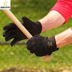 Batting Gloves for <b>Baseball</b> or Softball, Built-in Thumb Guard Padding and Therapeutic Magnetic Technology Reduces <b>Bat</b> Sting - Product Image 4