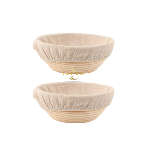 Natural Rattan Eco-Friendly Disposable Banneton Bread Proofing Basket for Sourdough Baking - Product Image 3