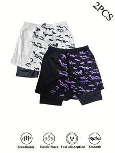 Shorts de sport légers pour l'entraînement, le jogging, la course à pied, respirants, à séchage rapide, pour hommes, style streetwear, respirants, pour la salle de sport - Product Image 2