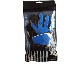 Custom Goalkeeper Gloves for Men with Latex Palm and Breathable Mesh Perfect for Soccer Training Matches and Professional <b>Games</b> - Product Image 2
