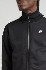 Custom Men's Relaxed Outfit Zipper Polyester Fleece Tracksuit Vintage Wash B2B Wholesale OEM\ODM Private Label Casual Streetwear - Product Image 6