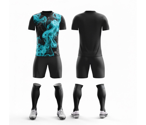 Highly Demanded Custom Color Comfortable Soccer Uniform Sublimation Team Name and Number Highly Demanded Soccer Wear - Product Image 3