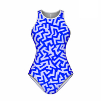 Novedades: Traje de Baño Deportivo Reductor para Playa, Transpirable, con Control de Abdomen, Estampado Frontal, Secado Rápido, Impermeable, Corte Alto