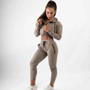 Sudadera con Capucha Corta Estampada Informal para Mujer, de la Mejor Calidad, con Cierre y Logotipo Personalizado, de Algodón, Precios al por Mayor - Product Image 1