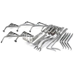 Juego de retractores tibiales, instrumentos quirúrgicos ortopédicos para cirugía de columna, herramientas de acero inoxidable de grado hospitalario - Product Image 4