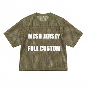 Mesh Jersey Full Custom Breathable Short Sleeve Crew Neck Unisex Adult Basketball Apparel 100% Polyester Mesh Fabric - Product Image 6