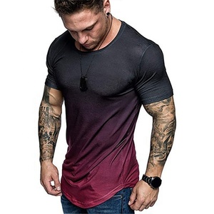 Camiseta de Moda con Estampado Completo y Cuello Redondo, Camiseta Vintage con Degradado, Camiseta 3D Personalizada para Hombre - Product Image 5