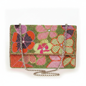 Pochette de Soirée Perlée Haut de Gamme pour Femme avec Chaîne, Finition Artisanale et Doublure en Satin – Qualité Export, Vente en Gros - Product Image 5