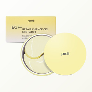 แผ่นมาส์กใต้ตา Prreti EGF Repair Change Gel Eye Patch 60 แผ่น ผลิตในเกาหลี ของแท้ สารสกัดออร์แกนิค ช่วยฟื้นฟูผิว - Product Image 4
