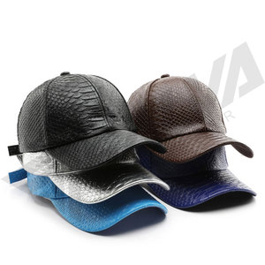 Unisex Vintage Style Leather <b>Baseball</b> <b>Cap</b> Custom Embroidery Classic for Outdoor Sports Wholesale - Product Image 3