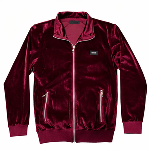 Conjunto de Chándal de Terciopelo para Hombre con Logotipo Personalizado, Corte Ajustado, Estilo Deportivo de Lujo, Fabricante 2026 - Product Image 2