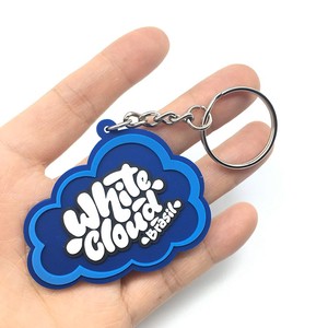 Porte-clés photo numérique en caoutchouc PVC souple 2D/3D personnalisé OEM |   Logo personnalisé, léger, imperméable, écologique, promotionnel - Product Image 1